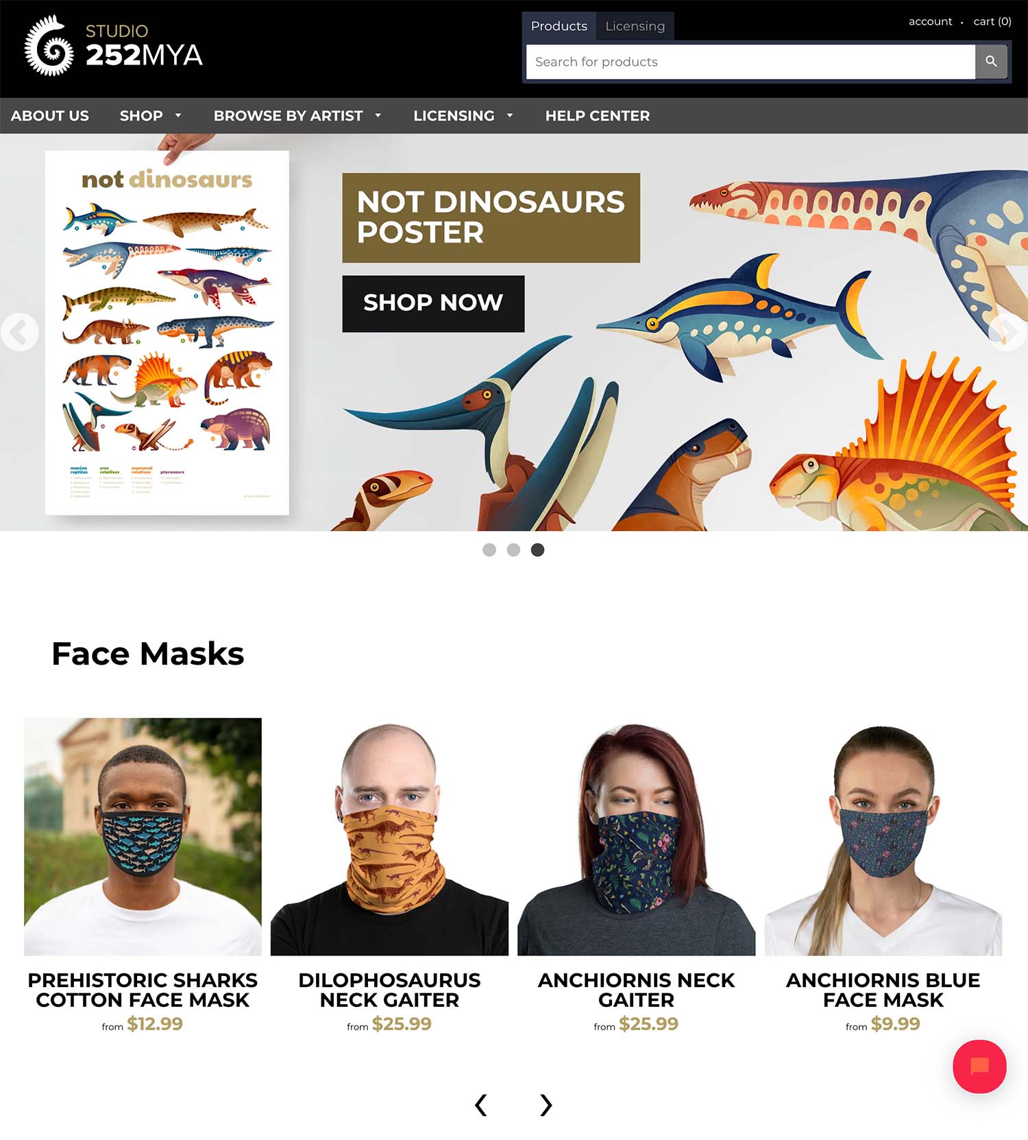 Studio 252MYA website